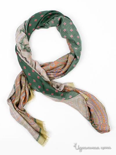 Палантин Pollini, цвет цвет изумрудный / фисташковый