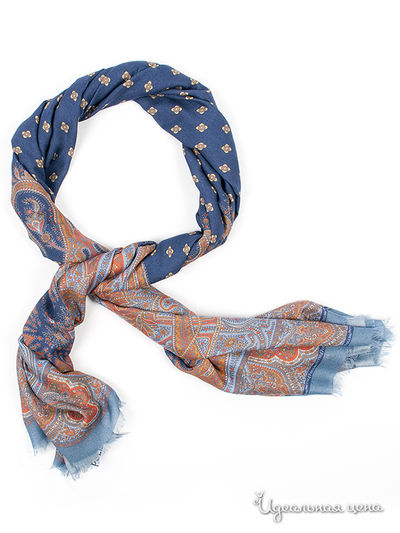 Палантин Pollini, цвет цвет сапфировый / мультиколор