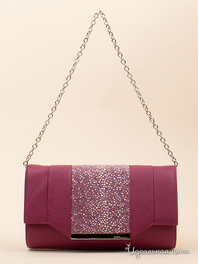 Клатч Tomassini, цвет цвет брусничный