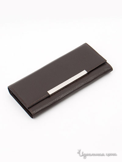 Кошелек Tomassini, цвет цвет темно-коричневый