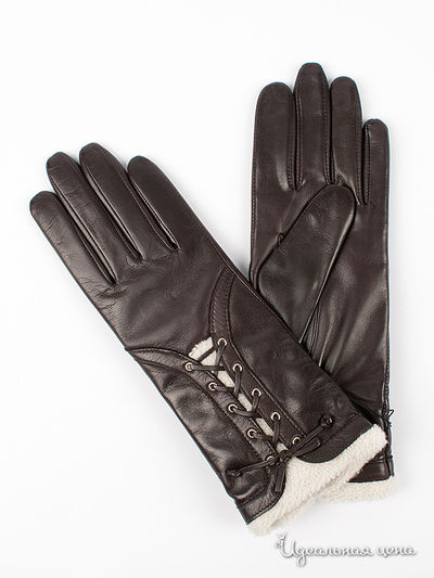 Перчатки Roeckl, цвет цвет темно-коричневый