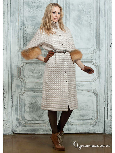 Пуховик ODRI, цвет цвет молочный