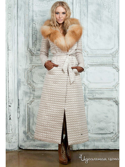 Пуховик ODRI, цвет цвет молочный