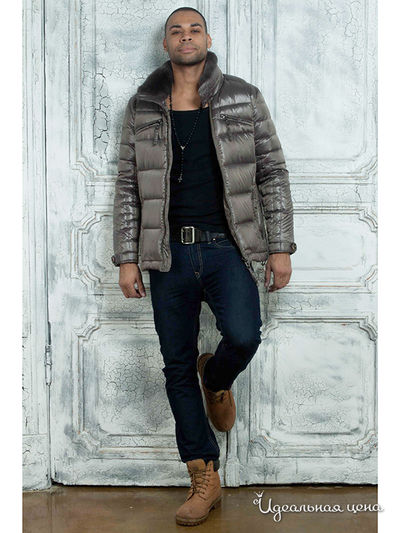 Пуховик ODRI, цвет цвет стальной