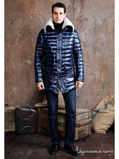 Пуховик ODRI, цвет цвет синий