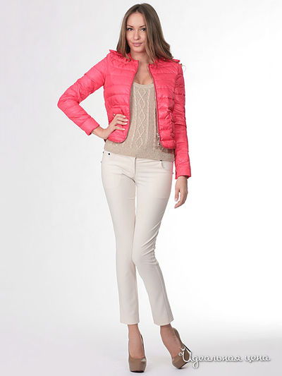 Пуховик ODRI, цвет цвет коралловый