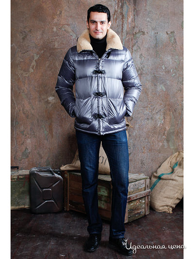 Пуховик ODRI, цвет цвет серебряный