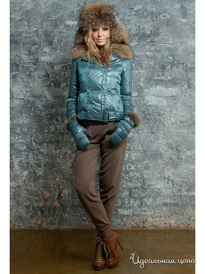 Пуховик ODRI, цвет цвет мятный