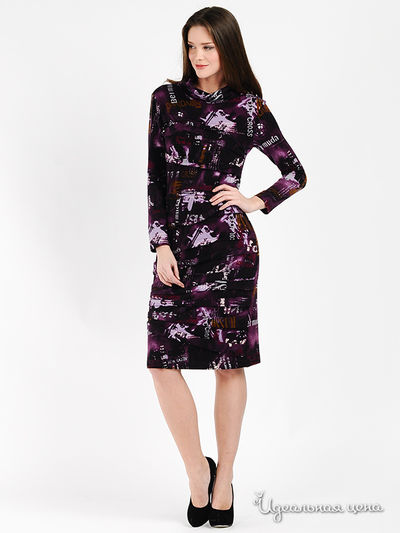 Платье MadamT, цвет цвет пурпурный