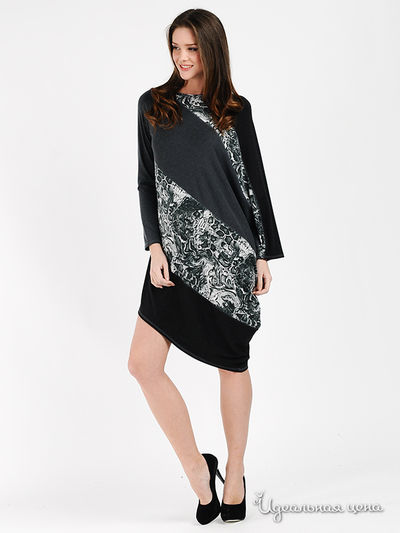 Платье MadamT, цвет цвет серый