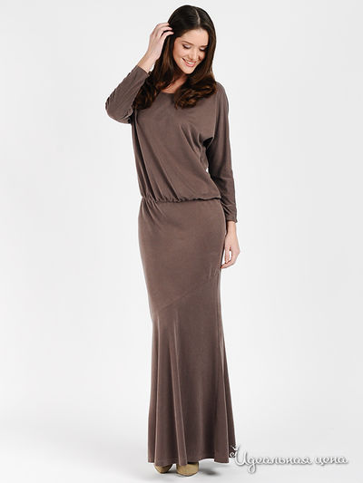 Платье MadamT, цвет цвет какао