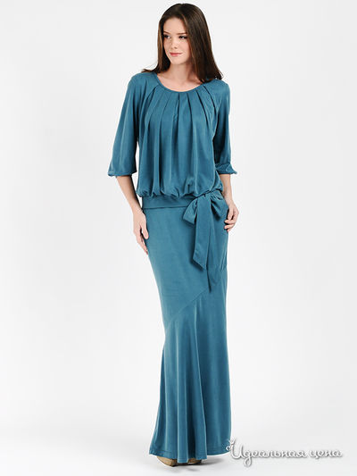Платье MadamT, цвет цвет бирюзовый