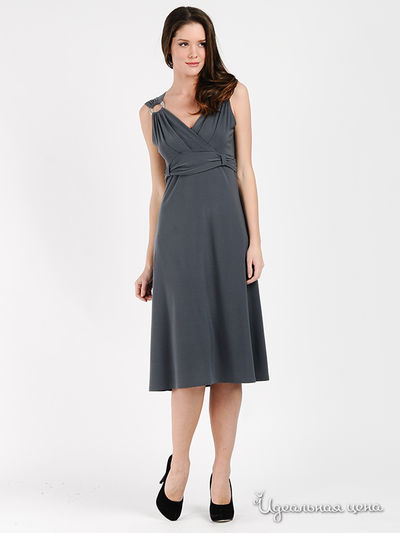 Платье MadamT, цвет цвет серый