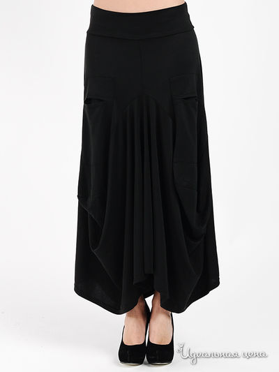 Юбка MadamT, цвет цвет черный