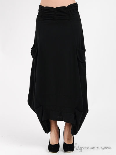 Юбка MadamT, цвет цвет черный