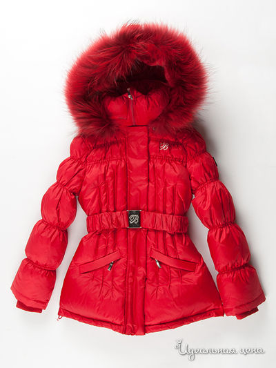 Пуховик Borelli, цвет цвет красный