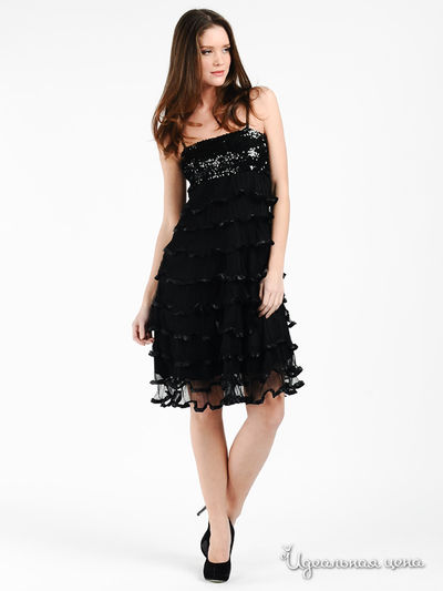 Платье Alpha Moda, цвет цвет черный