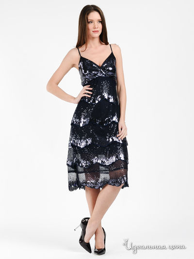 Платье Alpha Moda, цвет цвет сапфировый