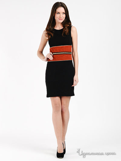 Платье Explosion, цвет цвет черный / коричневый