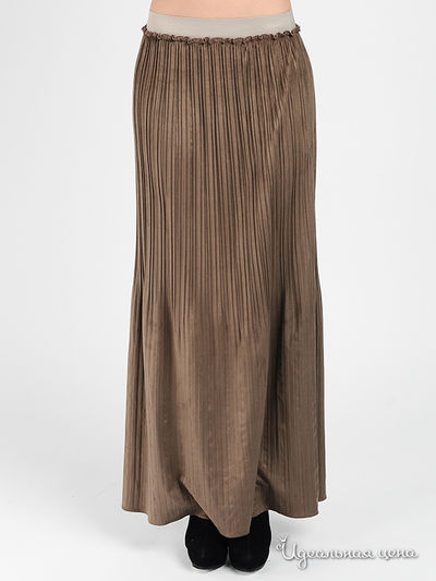 Юбка Miarte, цвет цвет какао