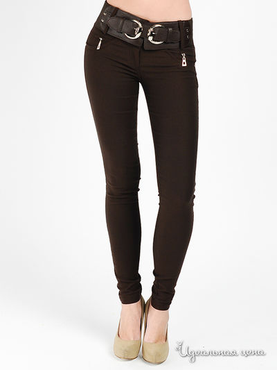 Брюки Single, цвет цвет коричневый