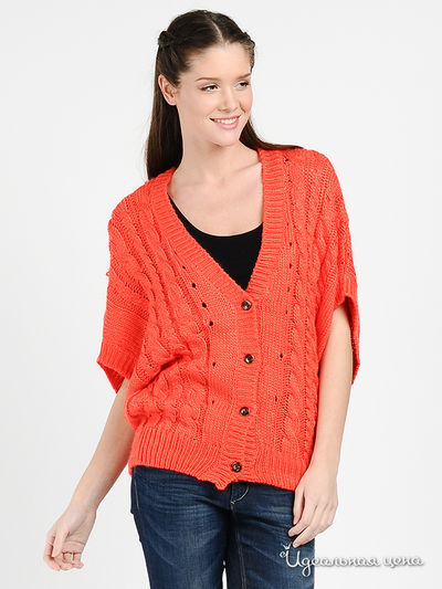 Кардиган Vacuum, цвет цвет земляничный