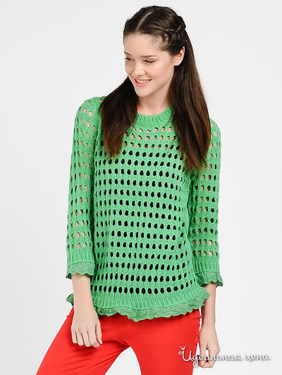 Джемпер Vacuum, цвет цвет зеленый