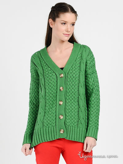 Кардиган Vacuum, цвет цвет зеленый