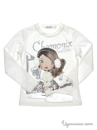 Лонгслив Silvian Heach, цвет цвет ванильный