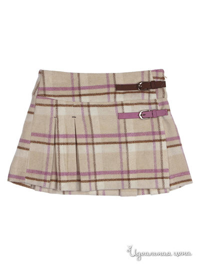 Юбка Silvian Heach, цвет цвет бежевый / лиловый