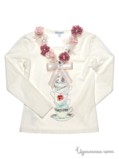 Лонгслив Silvian Heach, цвет цвет ванильный