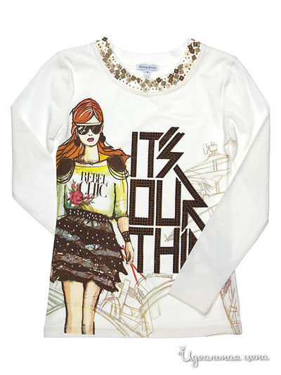 Лонгслив Silvian Heach, цвет цвет ванильный