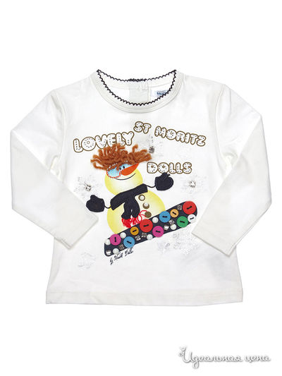 Лонгслив Silvian Heach, цвет цвет ванильный