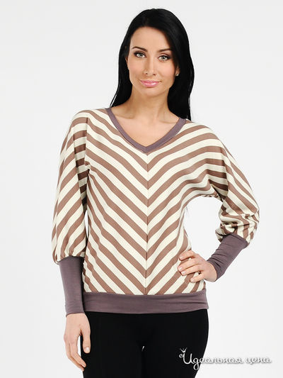 Блузон Mirella Sole, цвет цвет молочный / какао