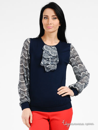 Блузон Mirella Sole, цвет цвет синий / белый