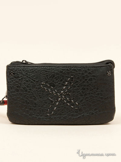 Клатч Fiorelli, цвет цвет черный / коралловый