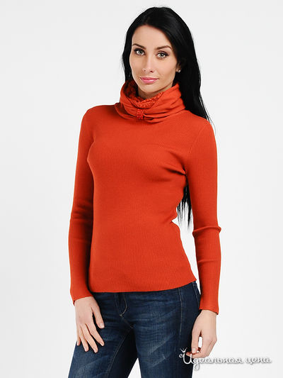 Водолазка Hua Yi Mu, цвет цвет кирпичный