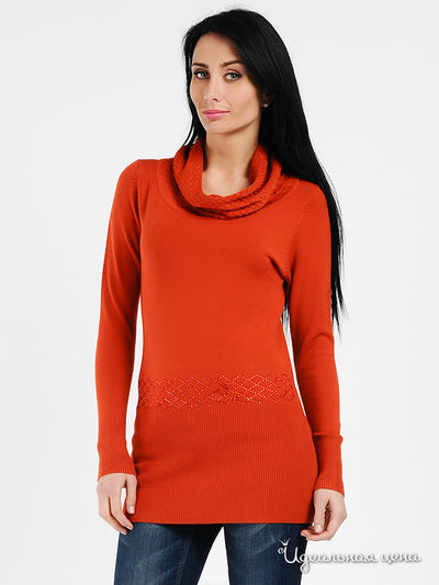 Туника Hua Yi Mu, цвет цвет кирпичный