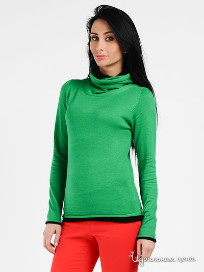 Водолазка Hua Yi Mu, цвет цвет зеленый