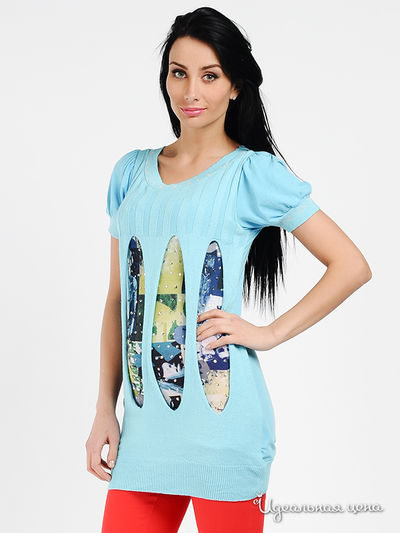 Туника Artistic, цвет цвет голубой