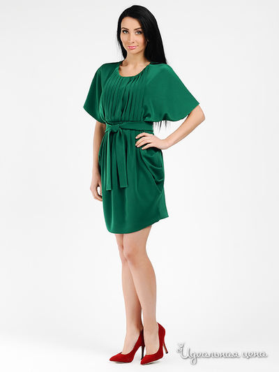 Платье Love&Light, цвет цвет изумрудный