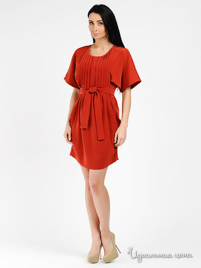 Платье Love&Light, цвет цвет кирпичный