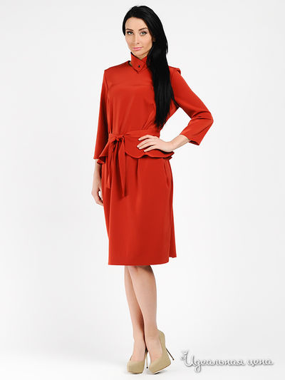 Платье Love&Light, цвет цвет кирпичный