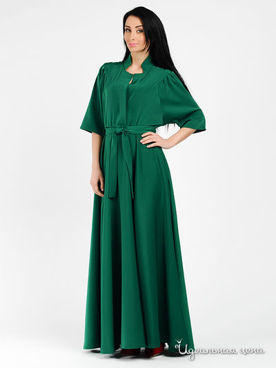 Платье Love&Light, цвет цвет изумрудный