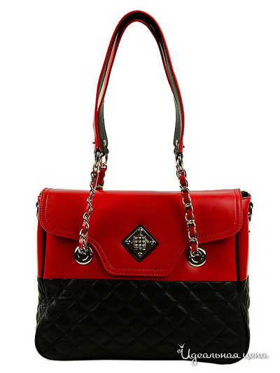 Сумка Dispacci, цвет цвет черный / красный