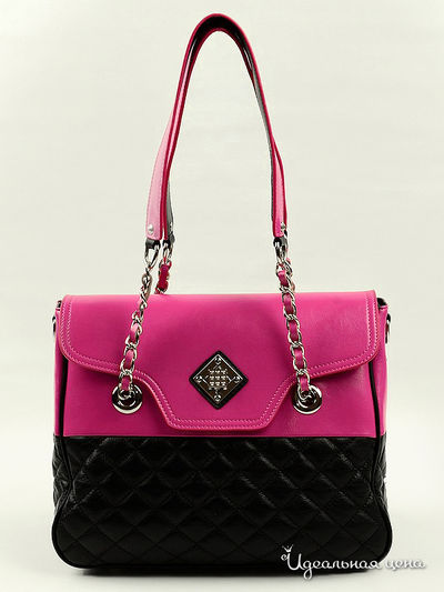 Сумка Dispacci, цвет цвет черный / фуксия