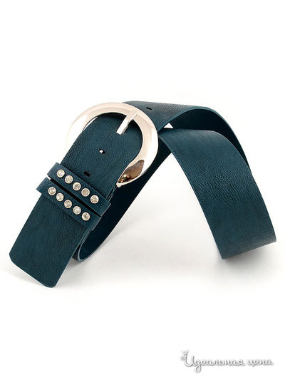 Ремень Dispacci, цвет цвет бирюзовый