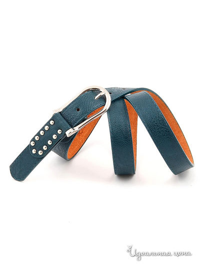 Ремень Dispacci, цвет цвет бирюзовый