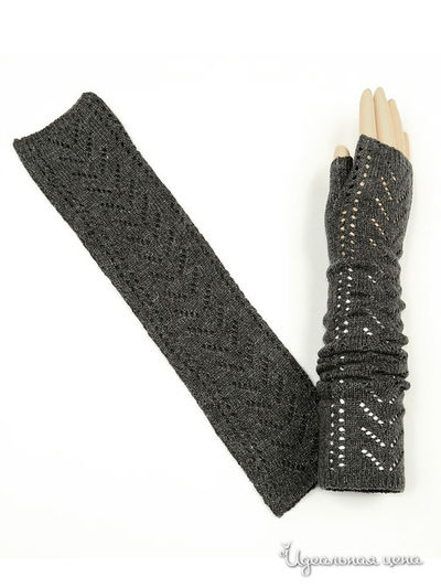 Митенки Dispacci, цвет цвет серый