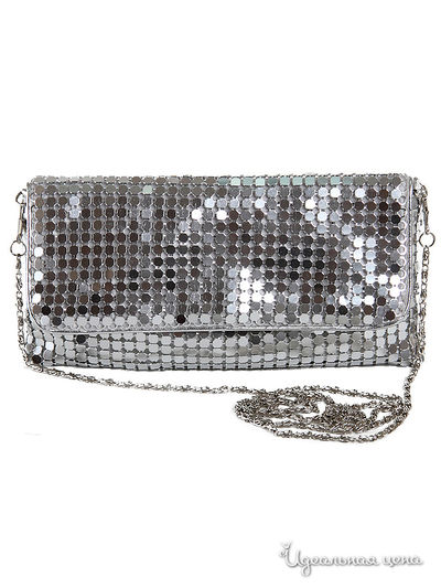 Клатч Venera, цвет цвет серебряный